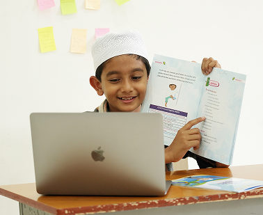 Student learning online